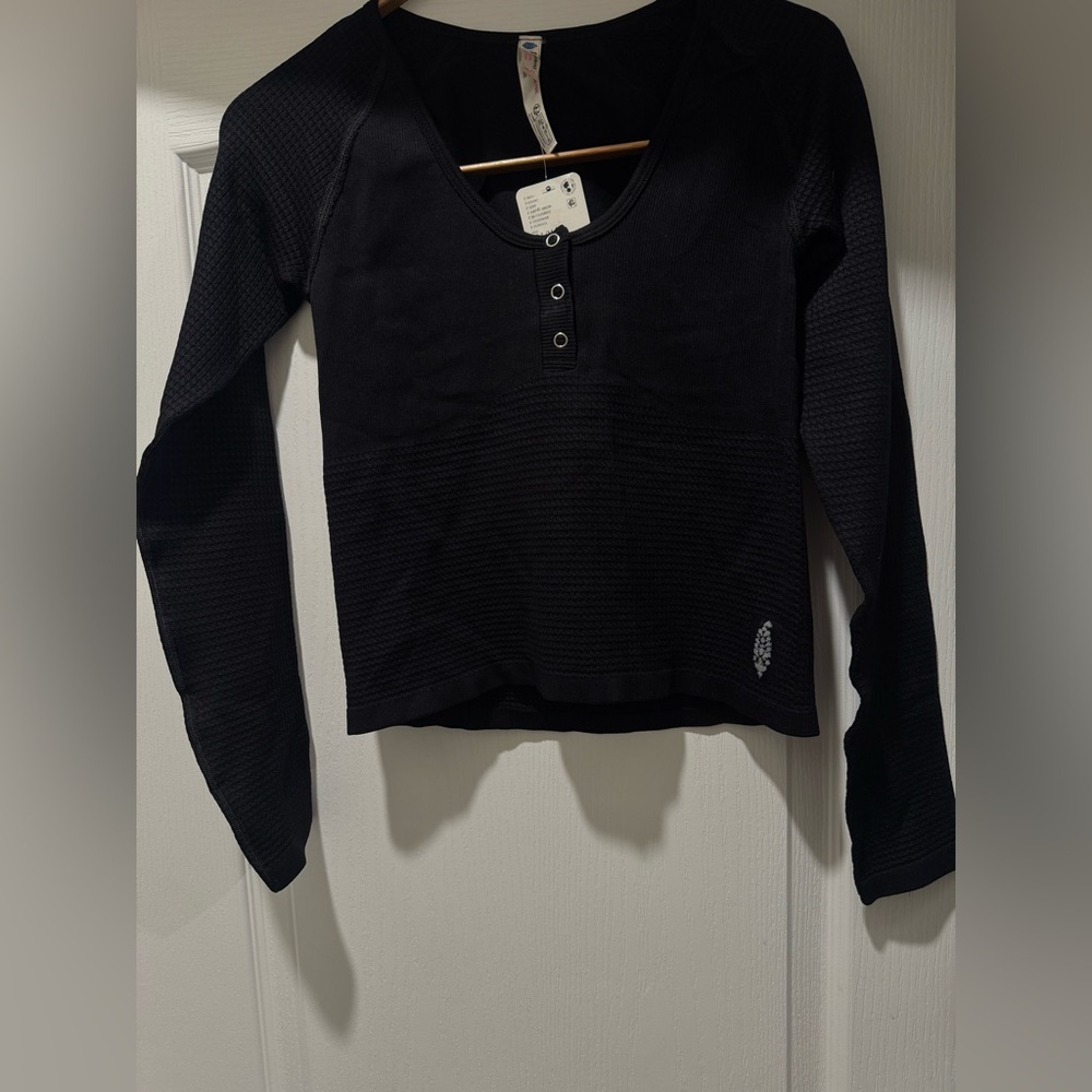 Free People Bail Out Long Sleeve Layer - Picture 4 of 8